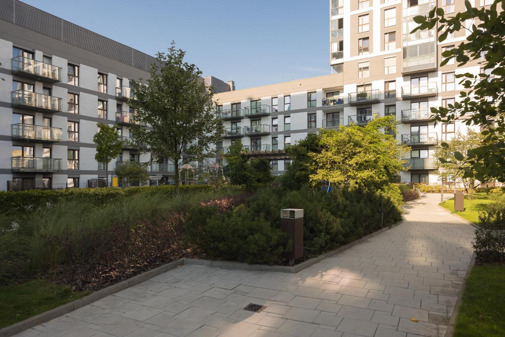 Rondo Wiatraczna Deluxe Apartment Varsovia Exterior foto